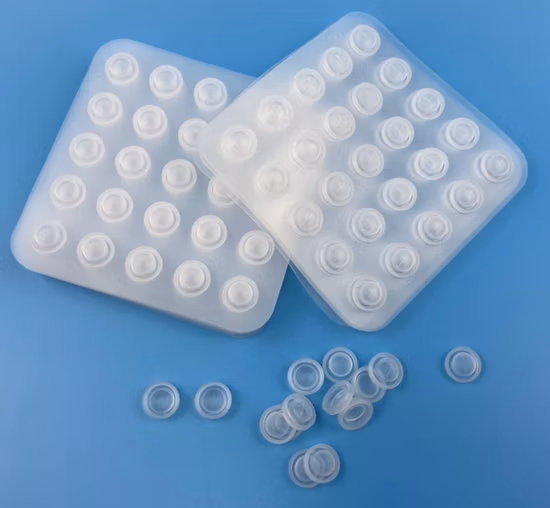 Valve à fente croisée de qualité alimentaire en caoutchouc de silicone sans retour