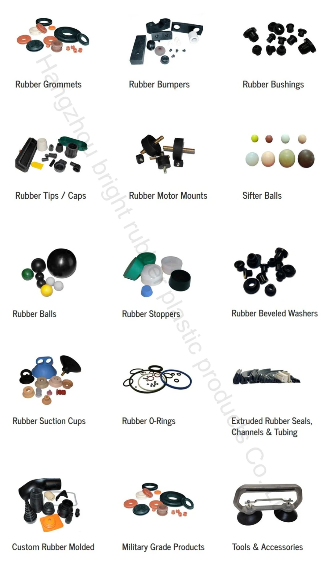 Oil Resistant High Quality Auto Rubber Molded Product
