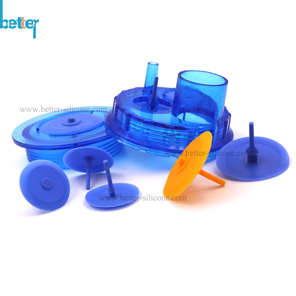 Pressure Relief Elastomer Medical Rubber Silicone Umbrella Valve