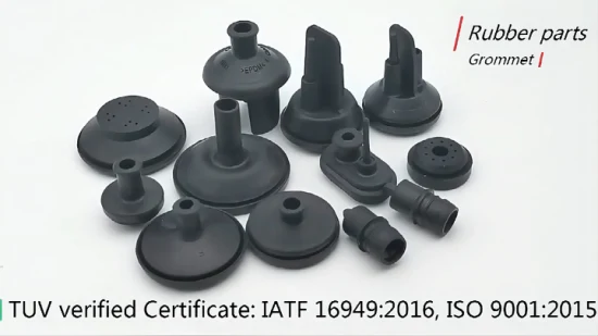 ISO9001 IATF 16949 : 2016 Certifié EPDM Résistance au vieillissement Fil en caoutchouc Fil de câblage en silicone Passe-fil pour automobile et électronique